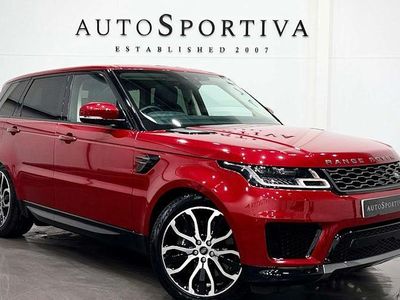 Used Land Rover Range Rover Sport HSE 404 HP (297 kW) 2021 Red SUV