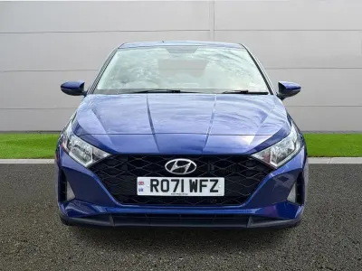 Used Hyundai i20 2021 Blue Hatchback