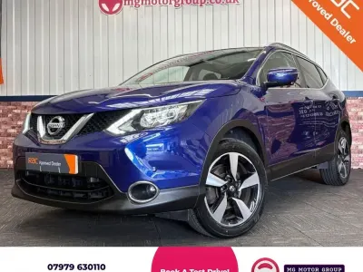 Used Nissan Qashqai N-Connecta 110 HP (80 kW) 2017 Blue SUV