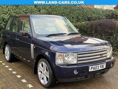 Used Land Rover Range Rover Vogue 282 HP (207 kW) 2003 Blue SUV