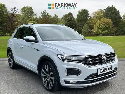 Used VW T-Roc R-line 115 HP (84 kW) 2019 Silver SUV