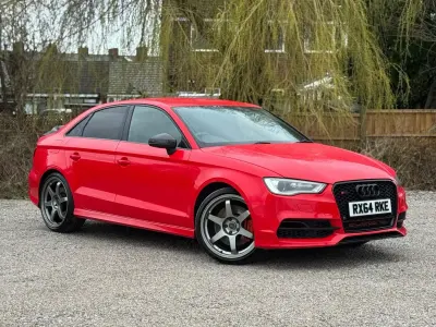 Used Audi S3 300 HP (220 kW) 2014 Red Sedan