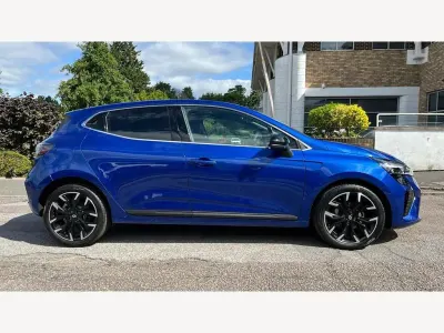 New Renault Clio Techno 2026 Blue Hatchback