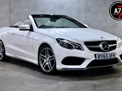 White Used 2015 Mercedes E350 AMG line Cabriolet | £12,990 (Fair price)