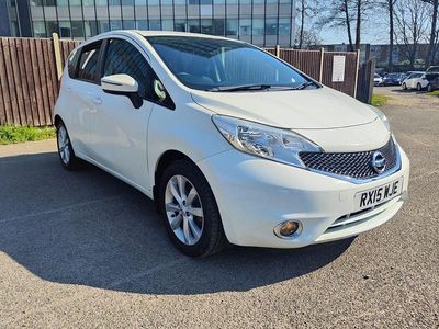 Used Nissan Note Acenta Premium 98 HP (72 kW) 2015 White Hatchback