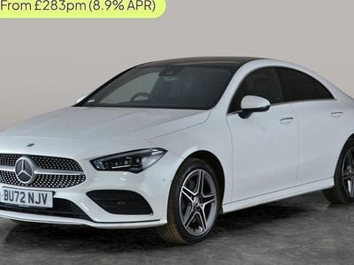 Used Mercedes CLA250e AMG Line Premium Plus 218 HP (160 kW) 2022 White Sedan