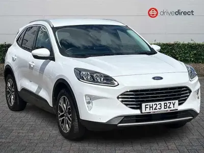 Used Ford Kuga Titanium 150 HP (110 kW) 2023 White SUV