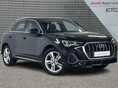 Used Audi Q3 S-Line 150 HP (110 kW) 2023 Black SUV