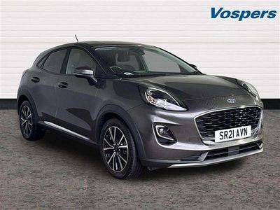 Grey Used 2021 Ford Puma Titanium SUV | £13,900 (Good price)