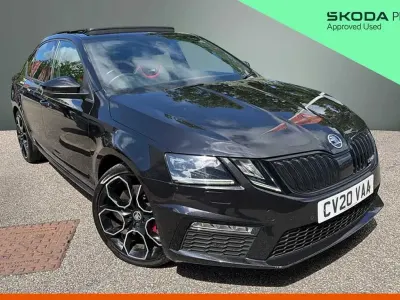 Used Skoda Octavia vRS 245 HP (180 kW) 2020 Black magic pearl effect Hatchback