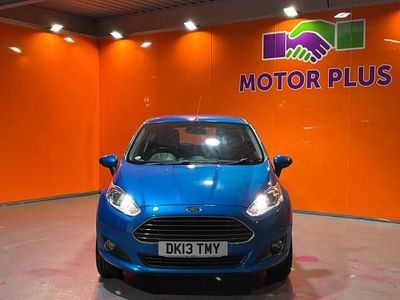 Used Ford Fiesta Zetec 100 HP (73 kW) 2013 Blue Hatchback