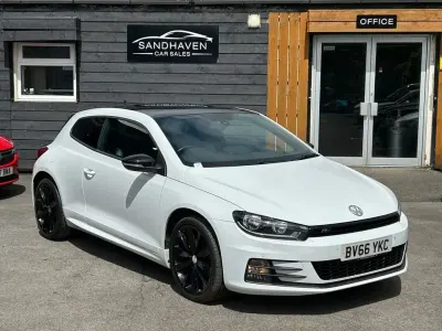 Used VW Scirocco Black Edition 184 HP (135 kW) 2016 White Coupe