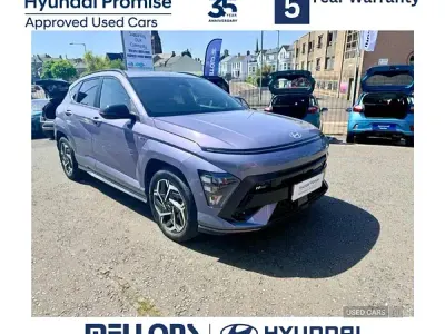 Used Hyundai Kona N Line 141 HP (103 kW) 2023 Blue SUV