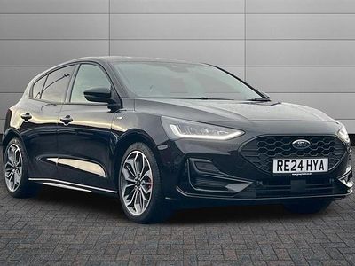 Black Used 2024 Ford Focus ST-Line X Hatchback | £21,150 (Fair price)