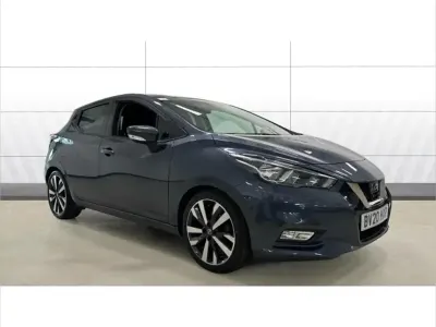 Used Nissan Micra Acenta 117 HP (86 kW) 2020 Grey Hatchback