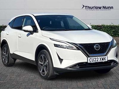 Used Nissan Qashqai N-Connecta 158 HP (116 kW) 2022 White SUV