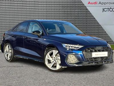 Used Audi A3 Black Edition 147 HP (108 kW) 2025 Blue Sedan