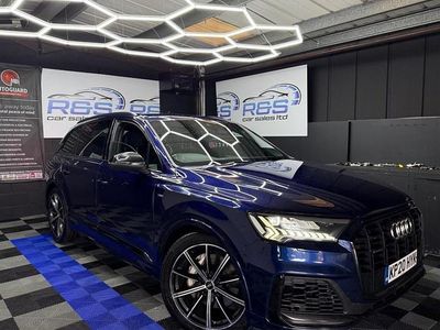 Blue Used 2020 Audi Q7 Black Edition SUV | £30,995 (Fair price)