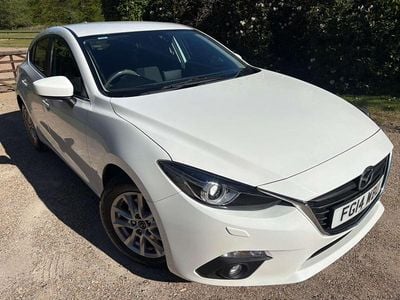 Begagnad Mazda 3 165 HK (121 kW) 2014 Vit Halvkombi