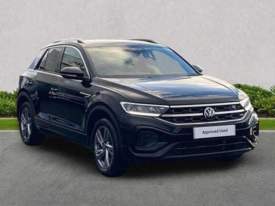Black Used 2022 VW T-Roc R-line SUV | £23,664 (Fair price)