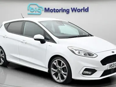 Used Ford Fiesta ST-Line X 125 HP (91 kW) 2021 White Hatchback