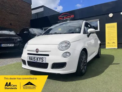 Used Fiat 500 Pop 70 HP (51 kW) 2015 White Hatchback