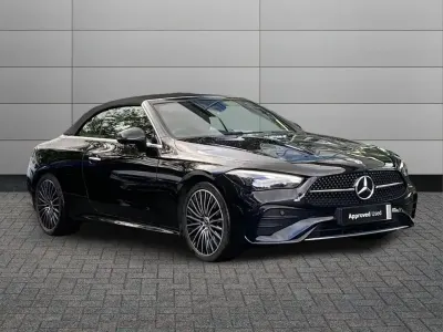 Used Mercedes CLE300 AMG Line Premium 254 HP (186 kW) 2025 Black Cabriolet
