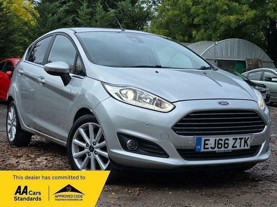 Silver Used 2016 Ford Fiesta Titanium Hatchback | £7,990 (Fair price)
