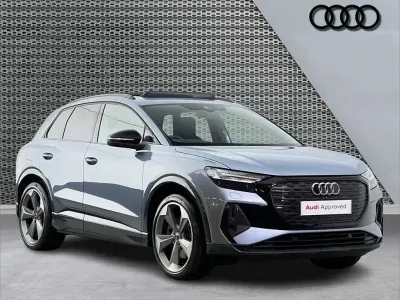 Used Audi Q4 e-tron Advanced 150 kW (204 HP) 2023 Blue SUV