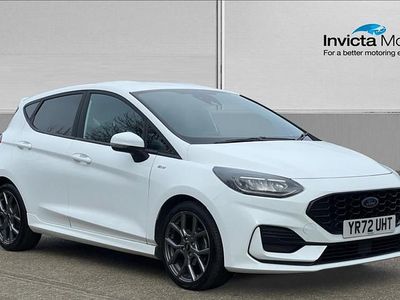 Used Ford Fiesta ST-Line 125 HP (91 kW) 2022 White Hatchback