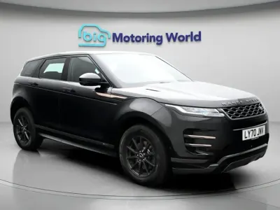 Gebraucht Land Rover Range Rover evoque R-Dynamic 161 PS (118 kW) 2021 Schwarz SUV