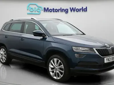 Used Skoda Karoq SE L 150 HP (110 kW) 2021 Blue SUV