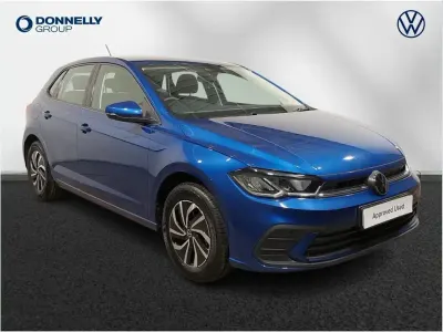 New VW Polo Life 94 HP (69 kW) 2026 Blue Hatchback