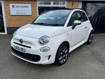 Used Fiat 500 Rock 70 HP (51 kW) 2020 White Cabriolet
