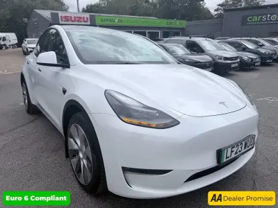 Used Tesla Model Y Long Range AWD 85 kW (116 HP) 2023 White SUV