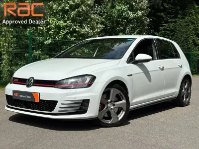 Used VW Golf VII GTI 230 HP (169 kW) 2015 White Hatchback