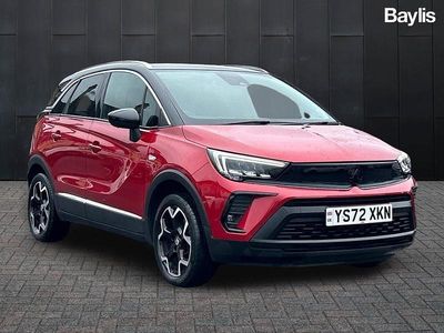 Used Vauxhall Crossland Ultimate 130 HP (95 kW) 2022 Red SUV