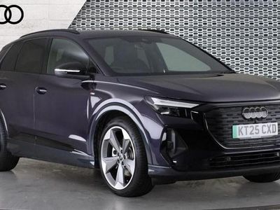 Used Audi Q4 e-tron Black Edition 210 kW (286 HP) 2025 Mauve/purple SUV