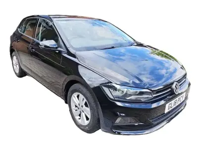 Used VW Polo SE 95 HP (69 kW) 2018 Black Hatchback