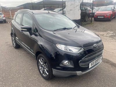 Used Ford Ecosport Titanium 95 HP (69 kW) 2016 Black SUV