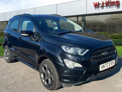 Used Ford Ecosport ST-Line 125 HP (91 kW) 2022 Black SUV