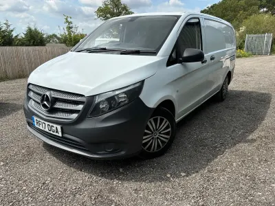 Used Mercedes Vito 134 HP (98 kW) 2017 White Van