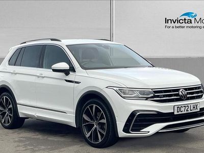 Used VW Tiguan R-line 150 HP (110 kW) 2022 White SUV