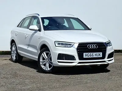 Used Audi Q3 S-Line 150 HP (110 kW) 2016 White SUV