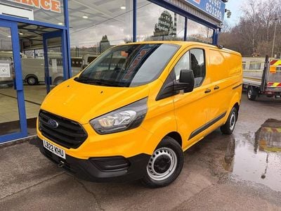 Used Ford Transit Custom 130 HP (95 kW) 2022 Yellow Van