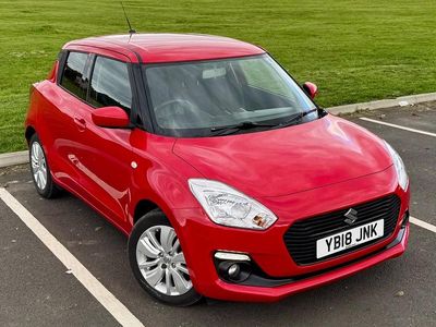 Red Used 2018 Suzuki Swift SZ-T Hatchback | £6,495 (Fair price)