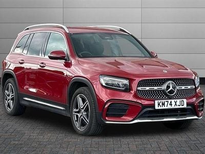 Begagnad Mercedes GLB220 AMG Line Premium 190 HK (139 kW) 2024 Röd SUV