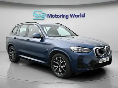 Used BMW X3 M Sport 292 HP (214 kW) 2022 Blue SUV