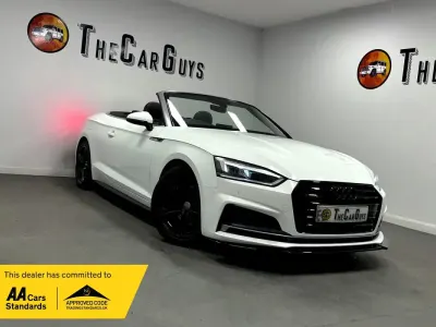 Used Audi A5 Cabriolet S-Line 2018 White Cabriolet