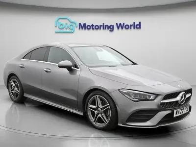 Begagnad Mercedes CLA180 AMG line 136 HK (100 kW) 2022 Grå Sedan